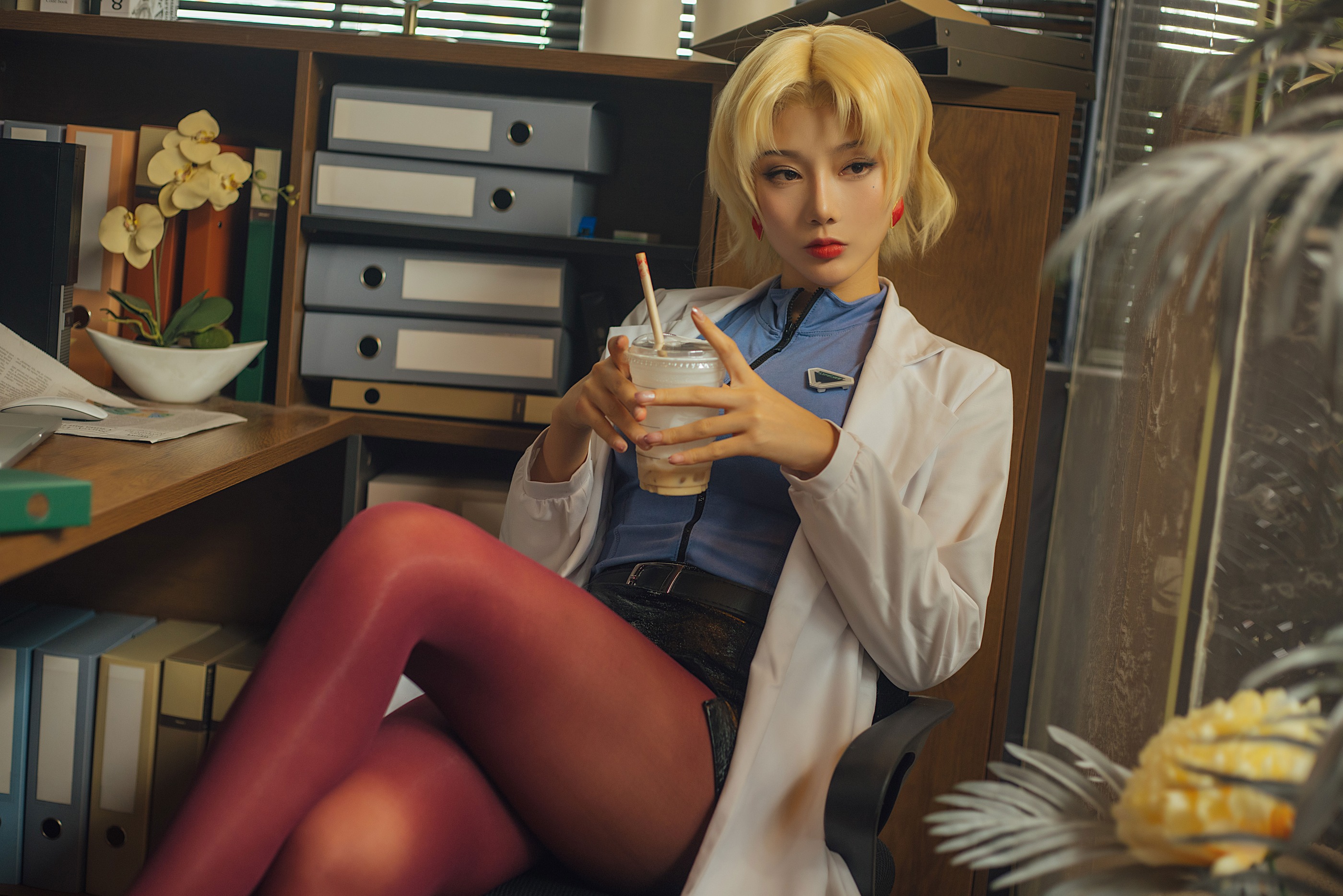 图片[1]-如月灰 – NO.034 赤木律子[36P]-XikXak